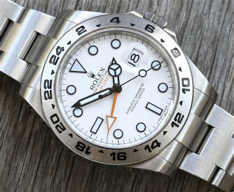 rolex explorer ii polar archieluxury|rolex explorer ii 42mm polar.